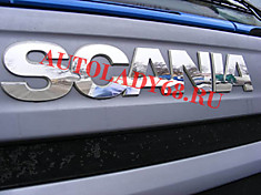 Накладка INOX Scania (Буквы-Scania M3)