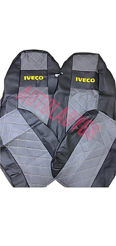 Чехол сиденья IVECO STRALIS Иск. кожа серый