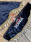 Ламбрекен лоб+шторка боковая Хамелеон 2.2 м  SCANIA черный