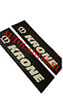 Брызговик длинномер 1200х350 из 2х частей LUX KRONE надпись белая