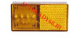 Фонарь габаритный желтый LED 12-24v 1 конт.