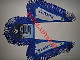 Вымпел тройной крылья пластик RENAULT ( Синий )