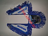 Вымпел тройной крылья пластик SCANIA ( Синий )
