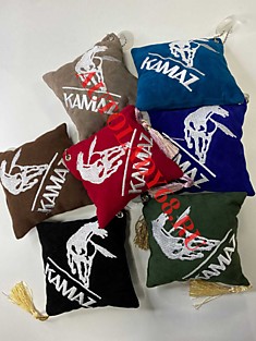 Вымпел подушка КАМАЗ синяя