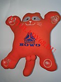 Кот- Саймон с логотипом HOWO оранжевый