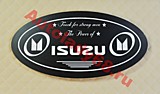 Табличка светящаяся в спальник ISUZU овал 600х300 12v-24v