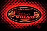 Табличка светящаяся в спальник VOLVO овал 600х300 12v-24V