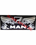 ююТабличка светящаяся в спальник (крылья) MAN 24v